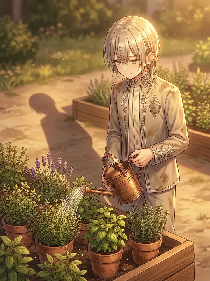 フェリクスの薬草園（夕暮れ）