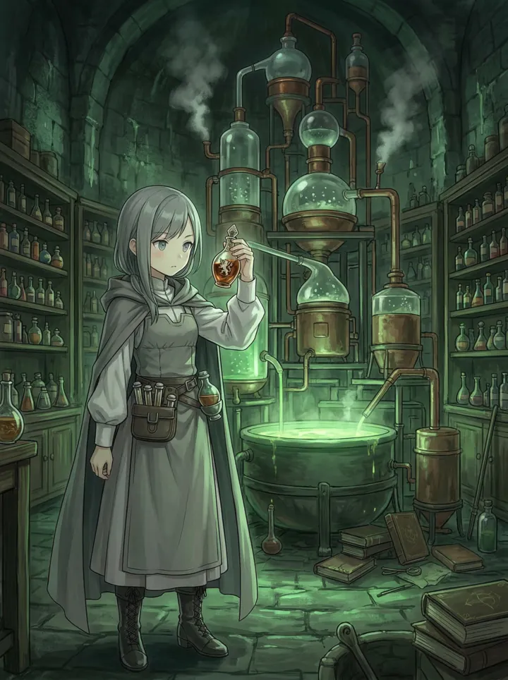 地下薬房の発見