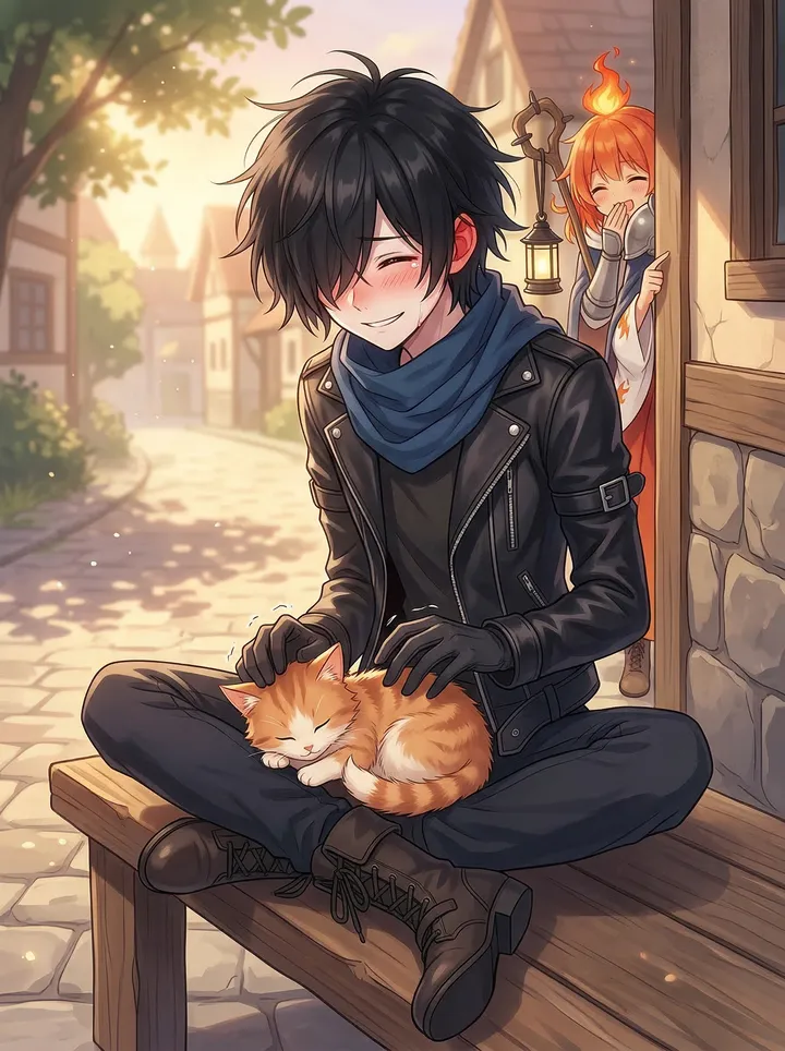 猫に弱い従者