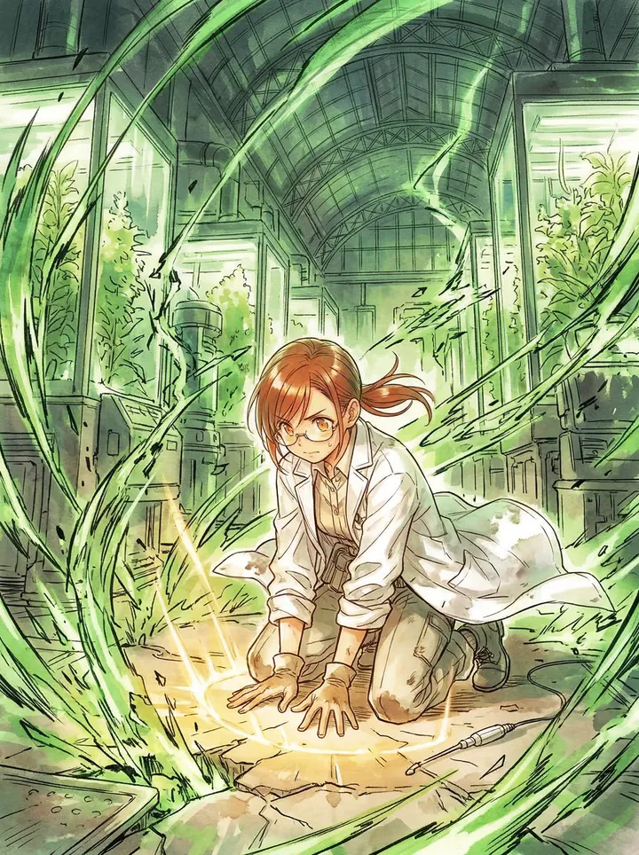 地脈の暴走と対峙
