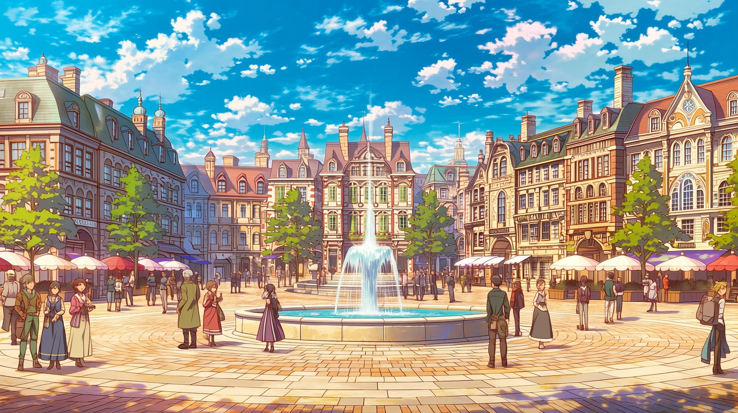 街の広場