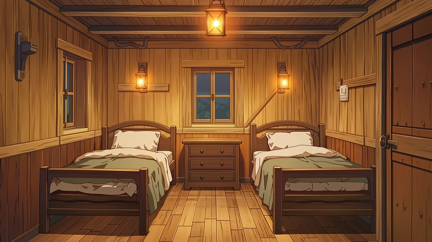 宿屋の客室