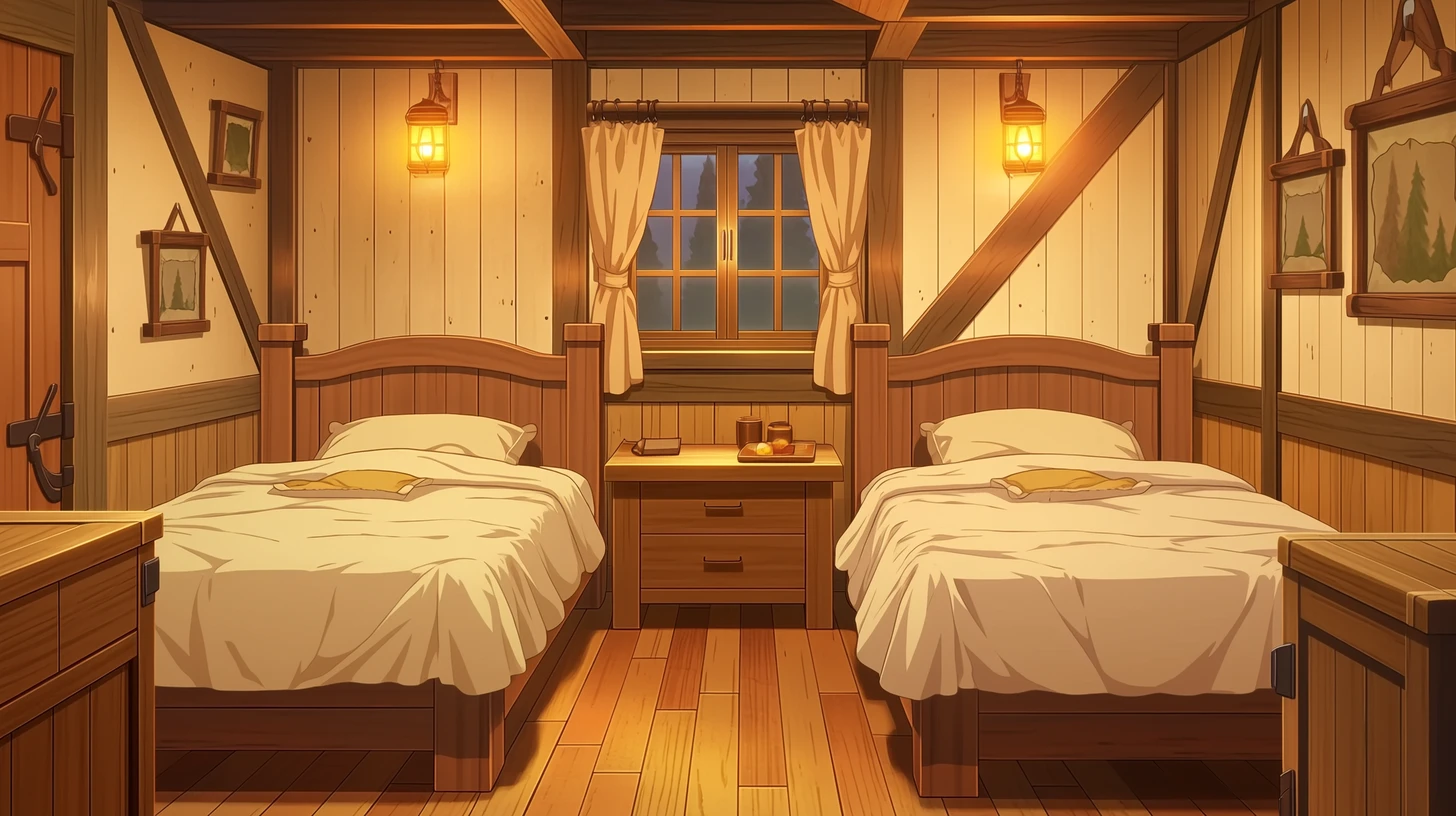 宿屋の客室