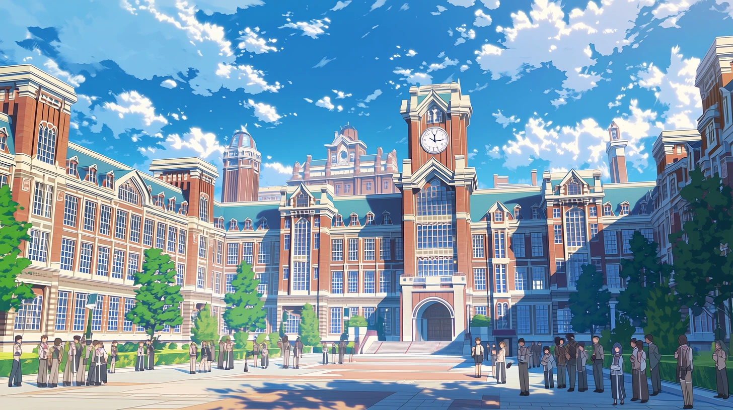 学園の外観