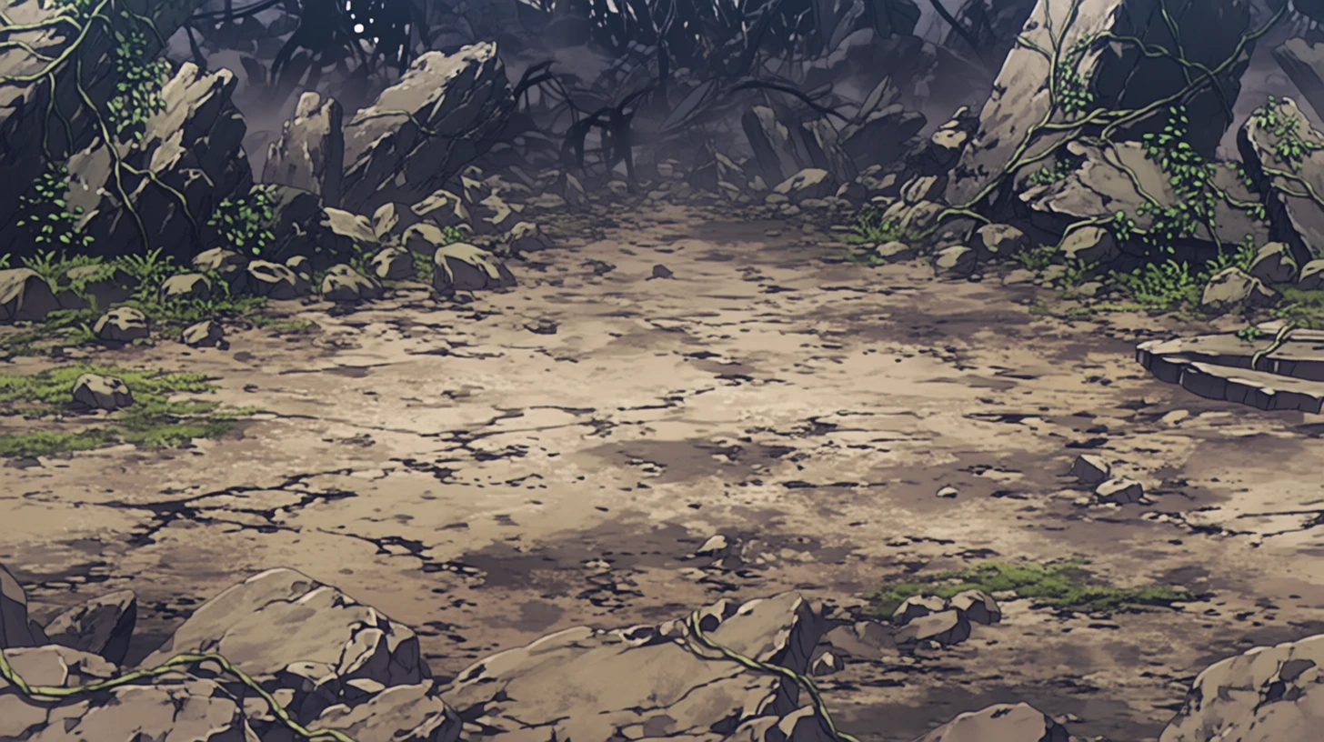 岩だらけの荒野