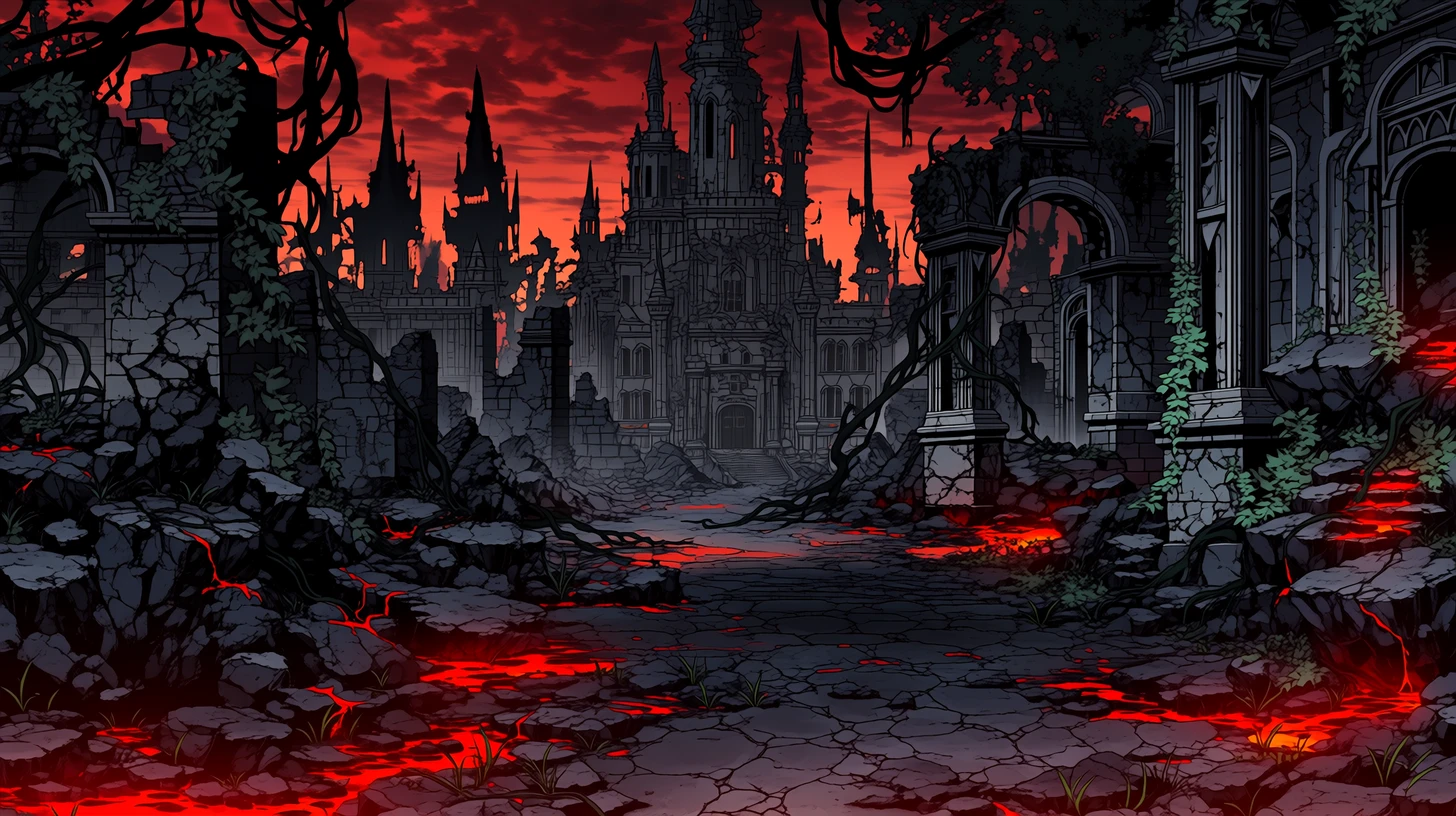 魔王城の外観