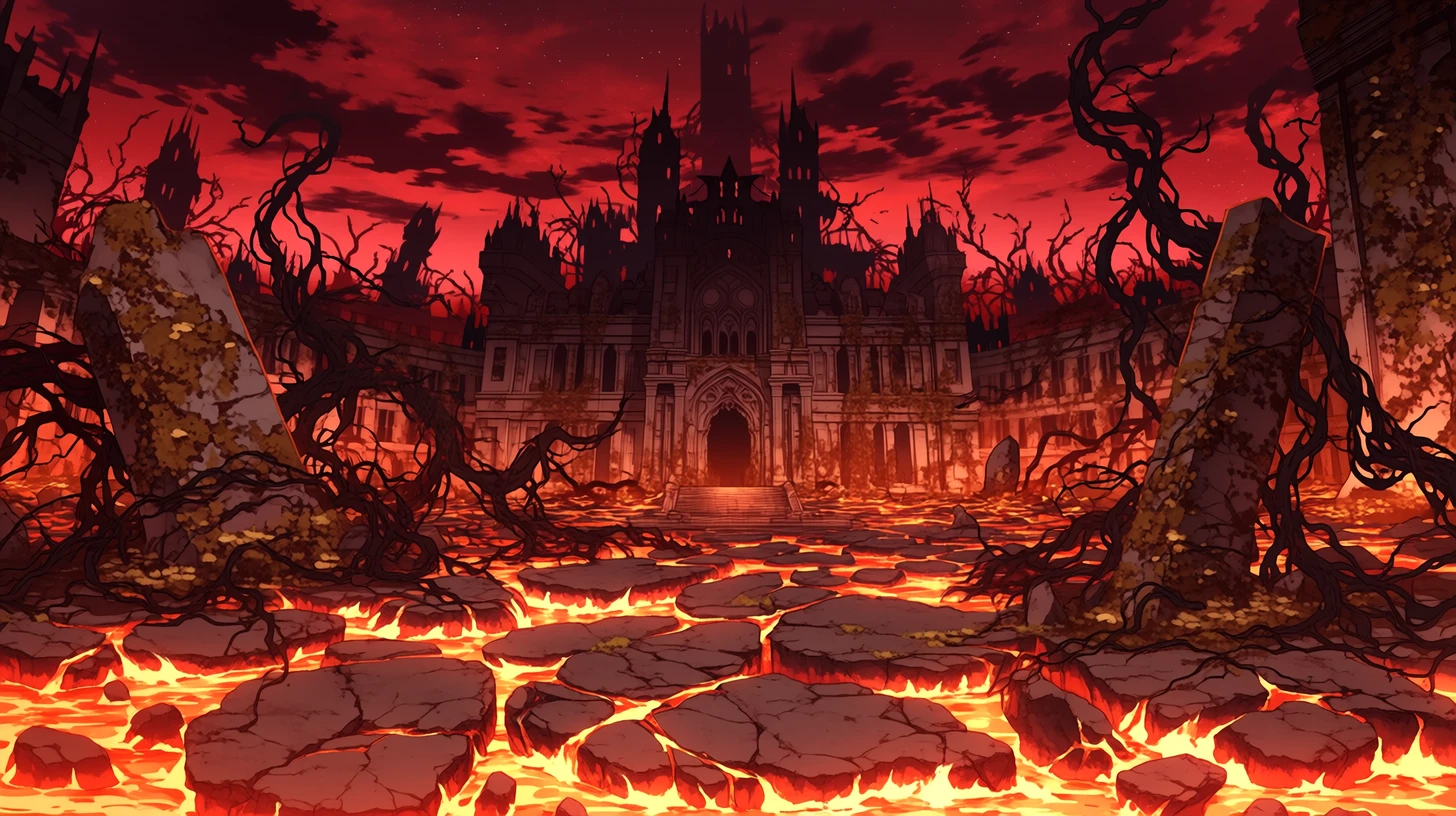 魔王城の外観
