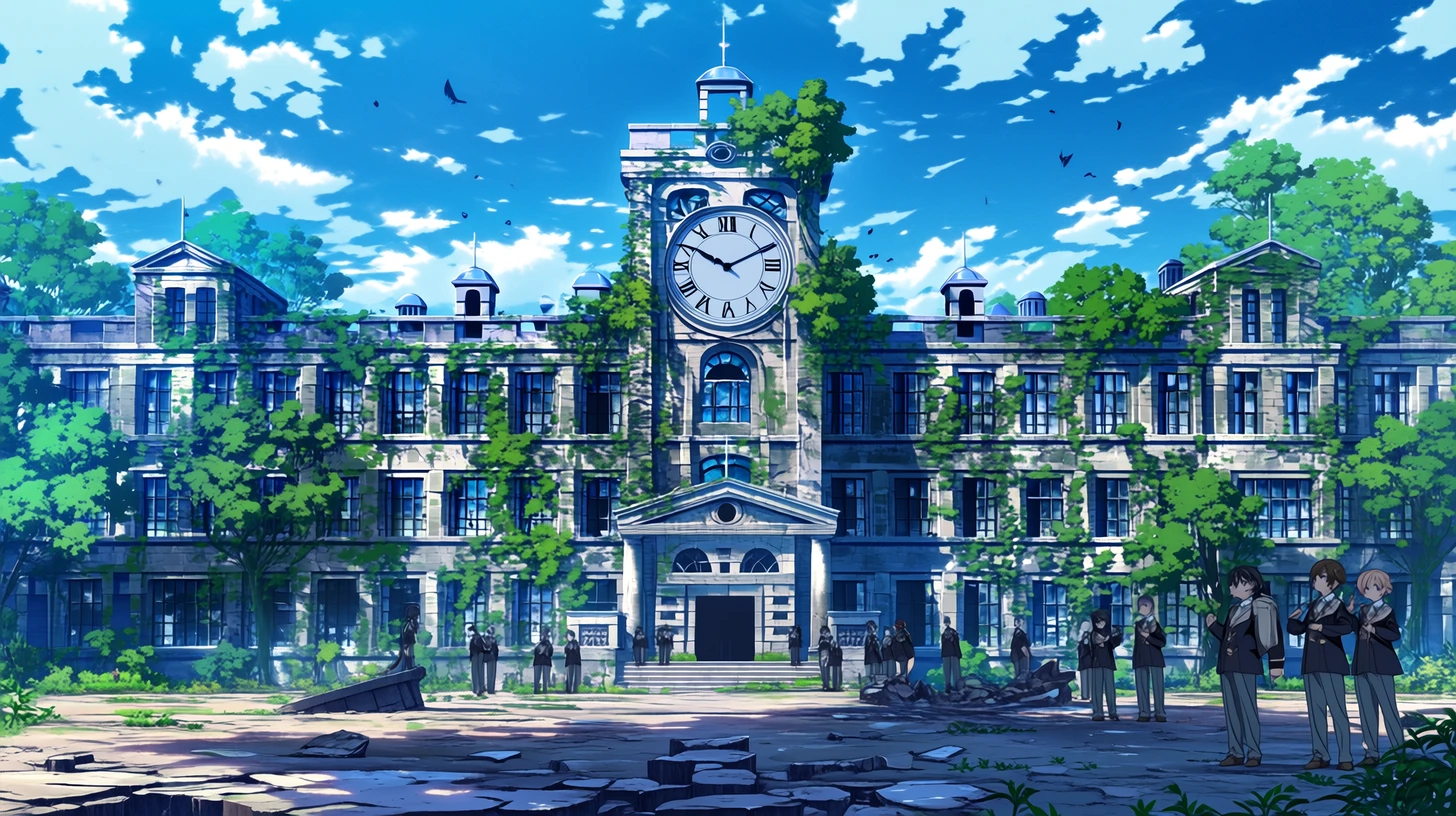 学園の外観