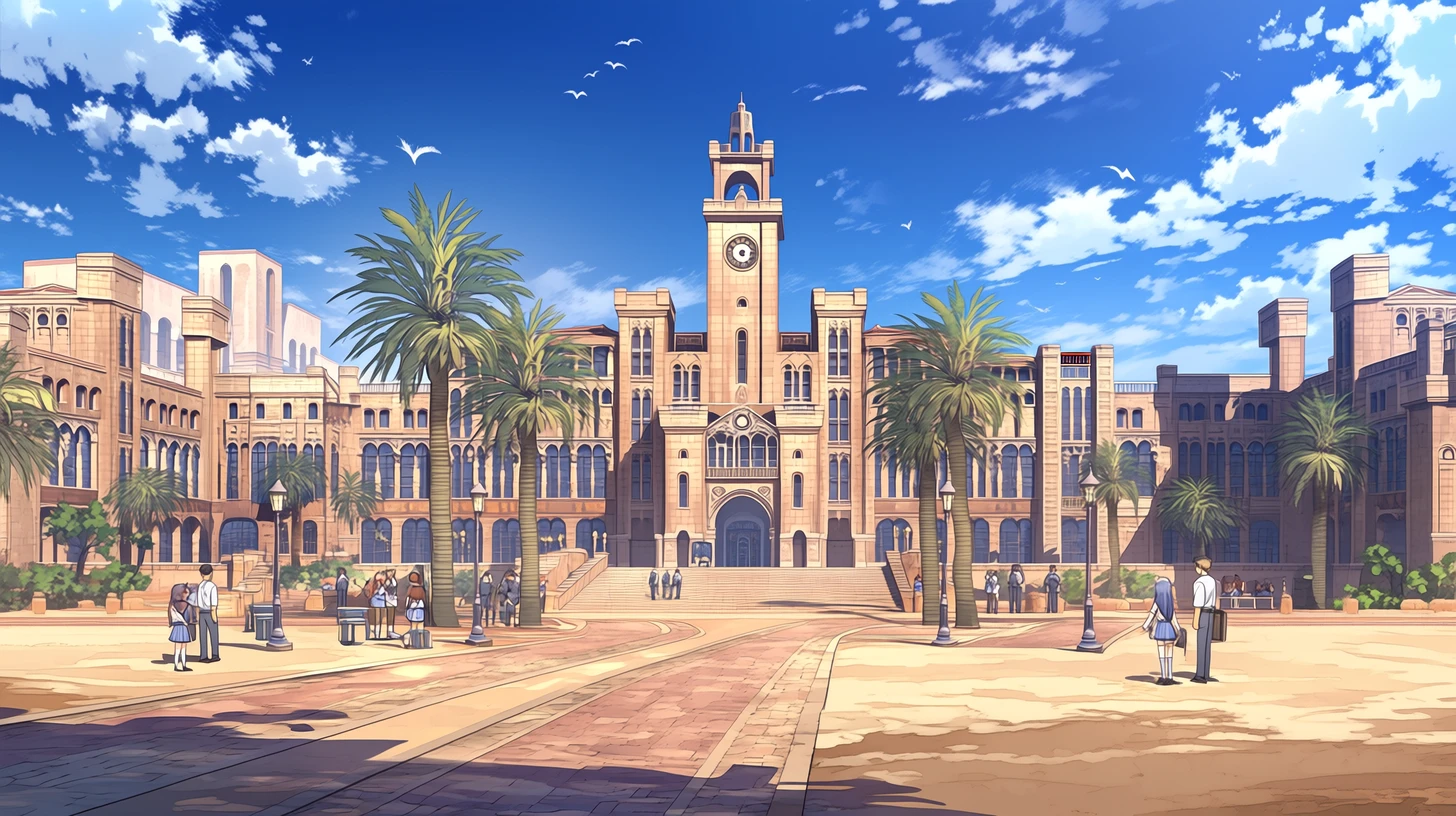 学園の外観