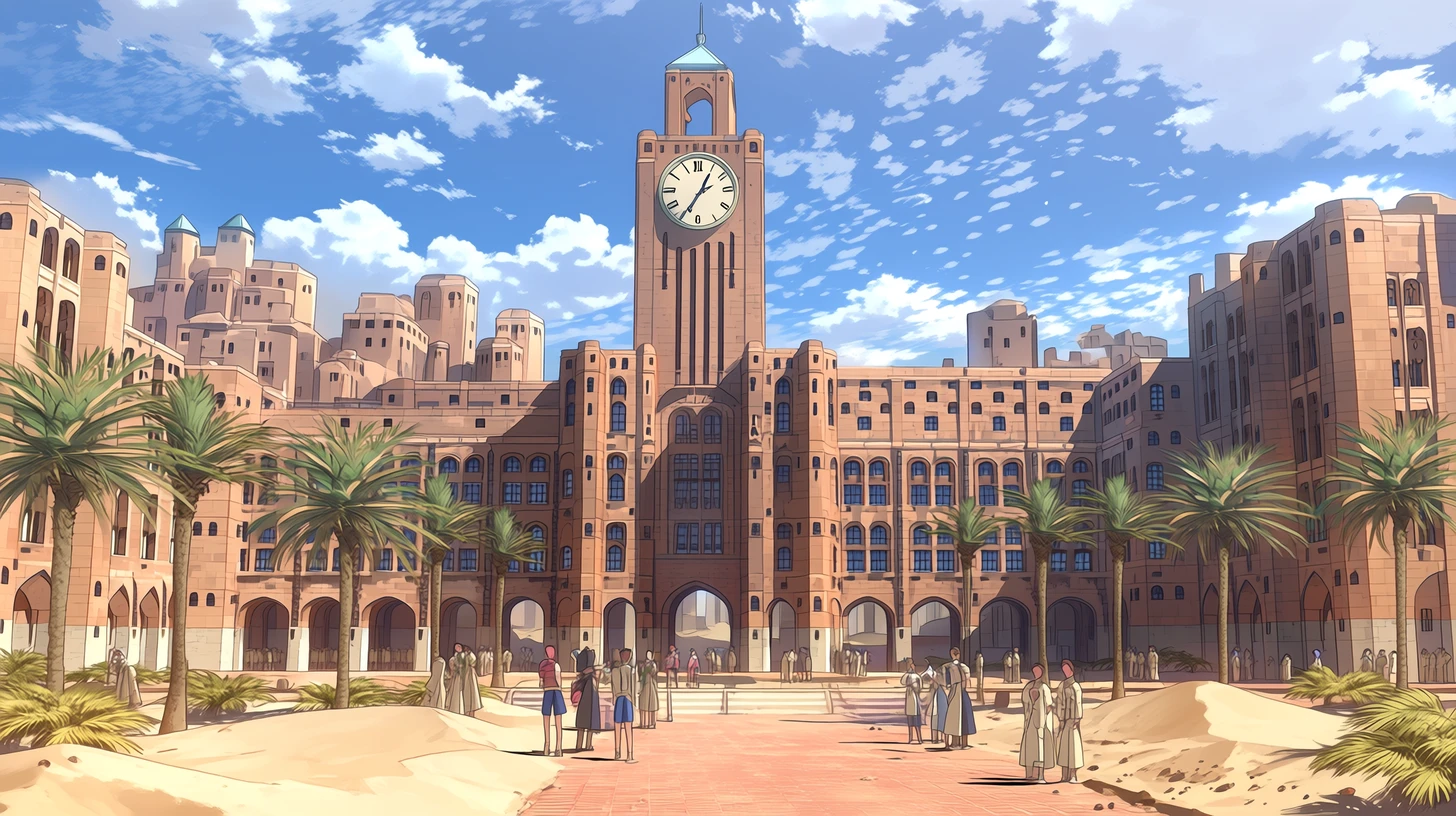 学園の外観