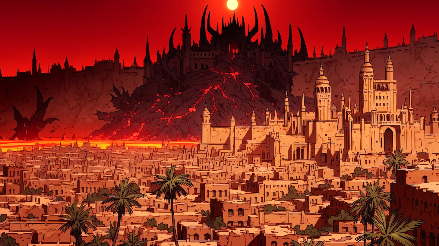 魔王城の外観