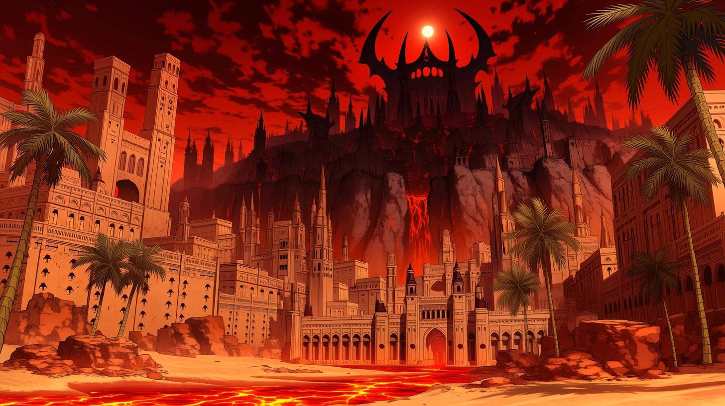 魔王城の外観