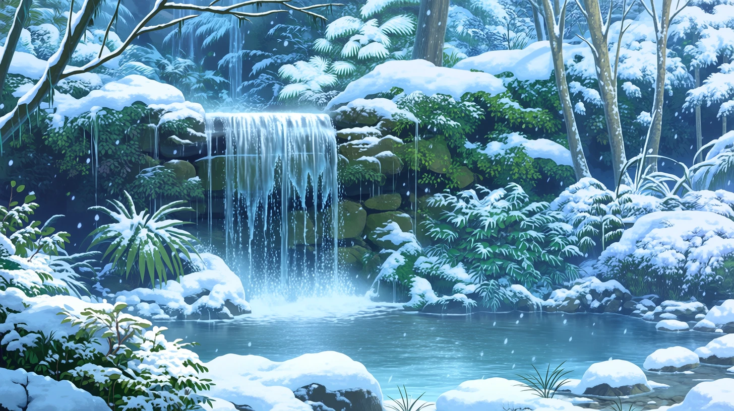 森の泉・清流