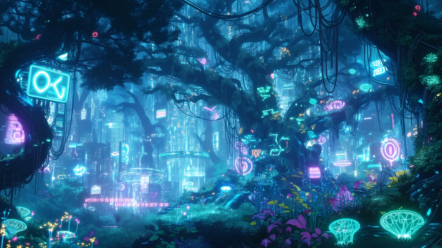 魔法の森