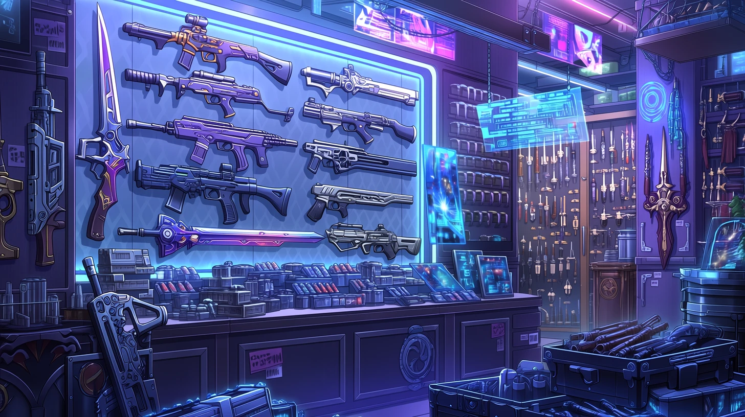 武器屋・鍛冶場