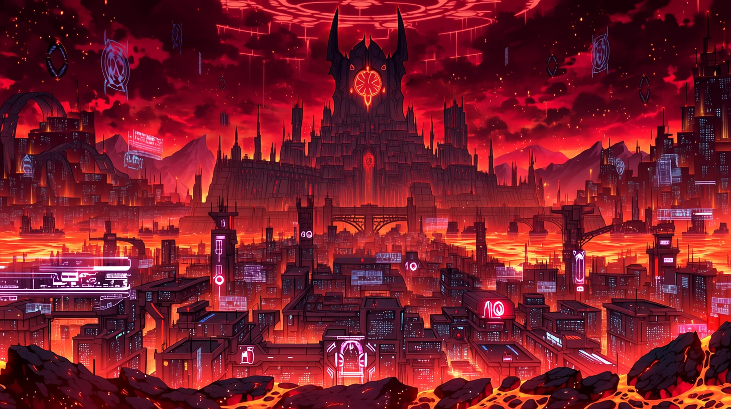 魔王城の外観