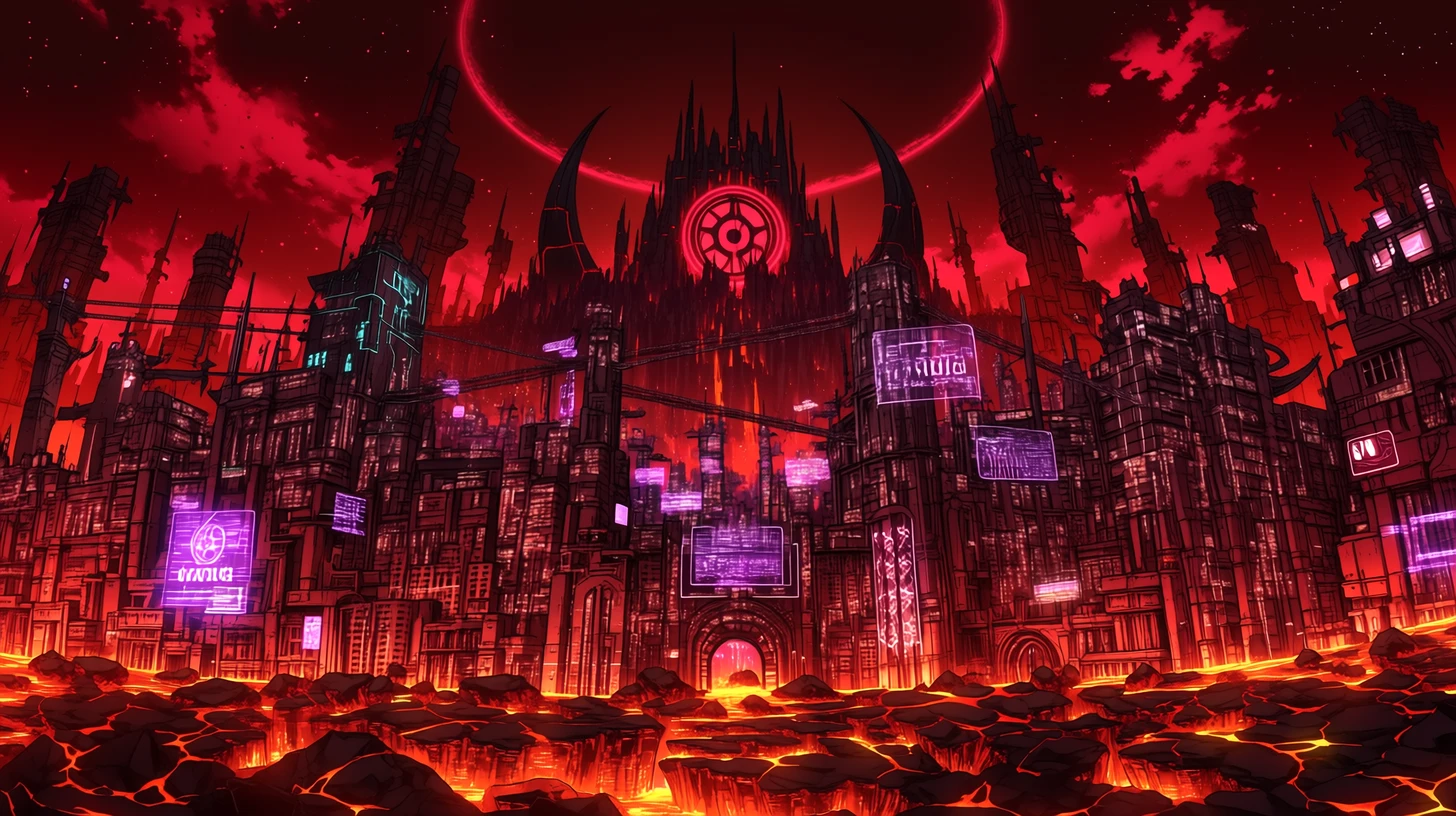 魔王城の外観