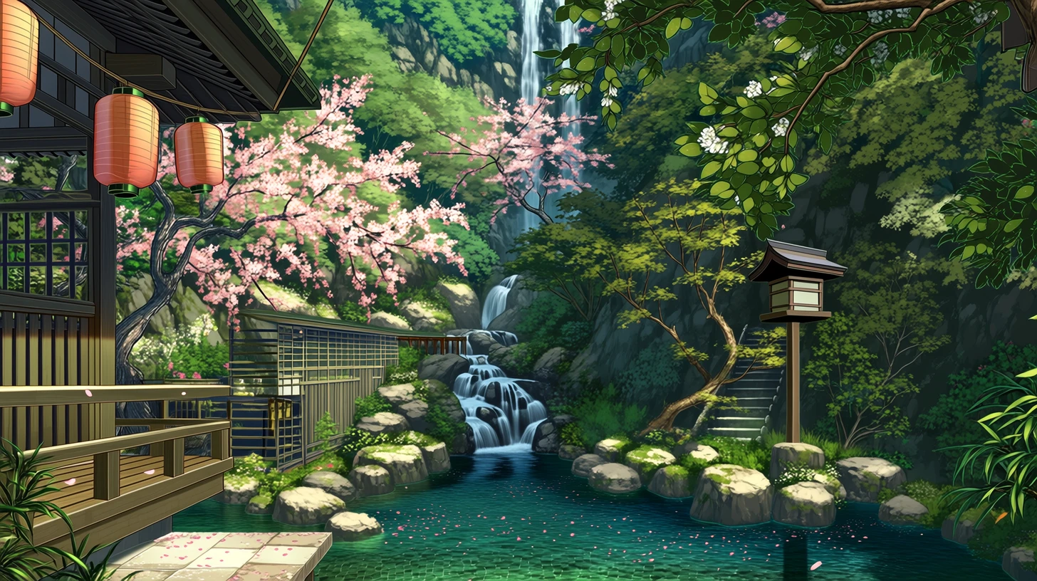 森の泉・清流