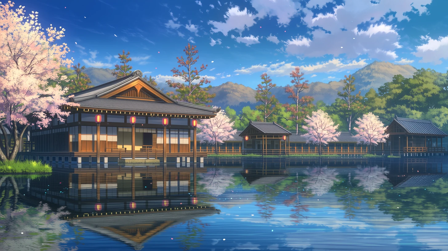湖畔