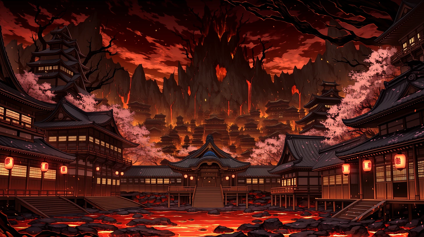 魔王城の外観