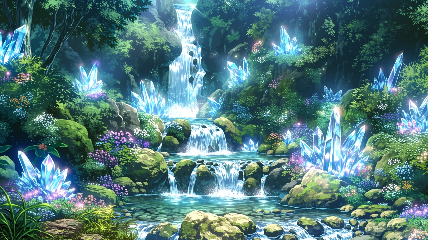 森の泉・清流